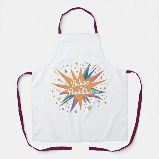 Kitchan schort gelooft in mogelijkheid (Voorkant)