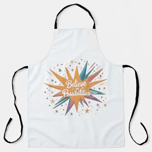 Kitchan schort gelooft in mogelijkheid (Voorkant)