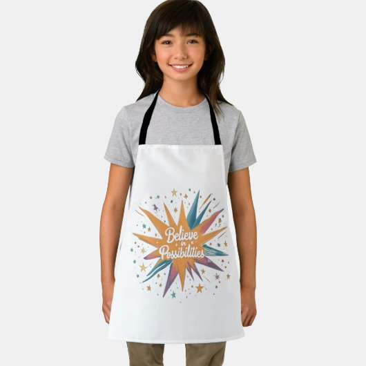 Kitchan schort gelooft in mogelijkheid (Insitu)