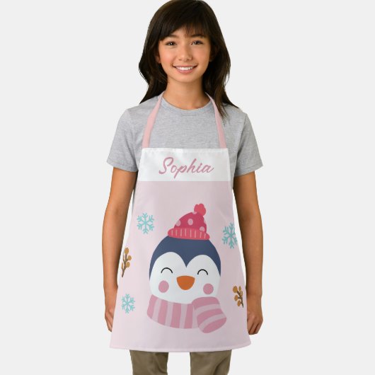 Kitchen Apron for Kids | Christmas Baking Cooking Schort (Insitu)