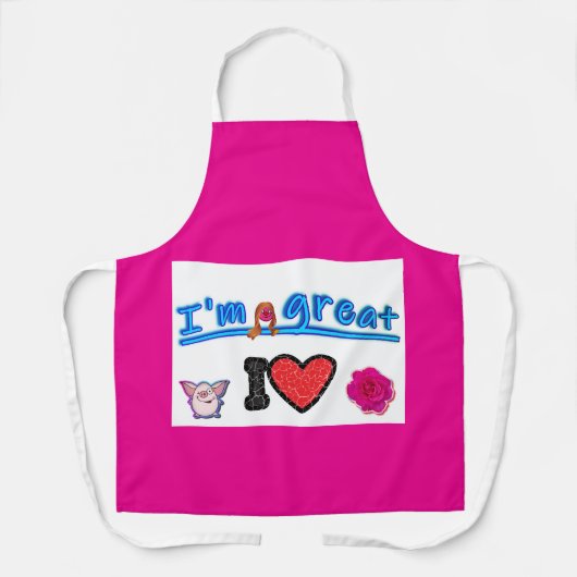 Kitchen apron schort (Voorkant)
