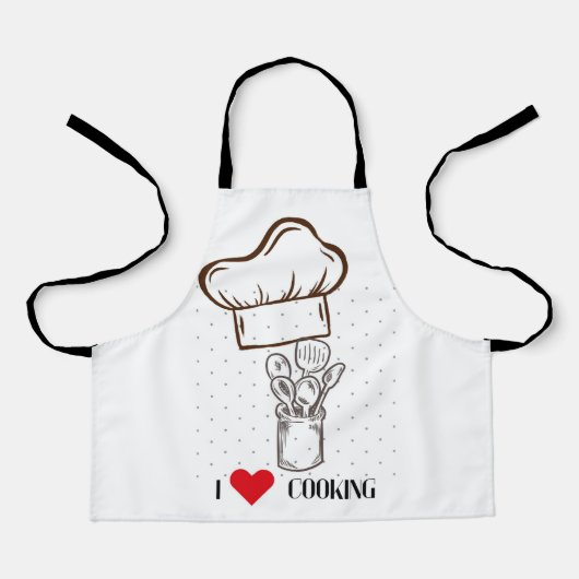 Kitchen Apron Schort (Voorkant)