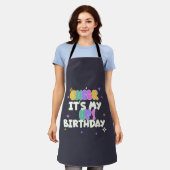 KITCHEN BIRTHDAY CHEER UP APRON  SCHORT (Gedragen)