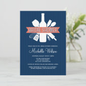 Kitchen Bouquet Bridal Shower Kaart (Staand voorkant)
