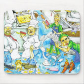 Kitchen Chaos Muismat (Voorkant)