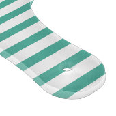 Kitchen classic green stripes Klassisch gestreift Snijplank (Hoek)