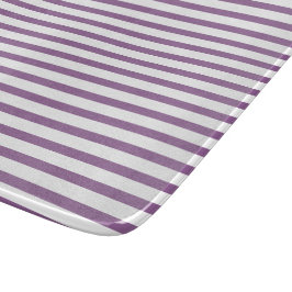 Kitchen classic lilac stripes Klassisch gestreift Snijplank