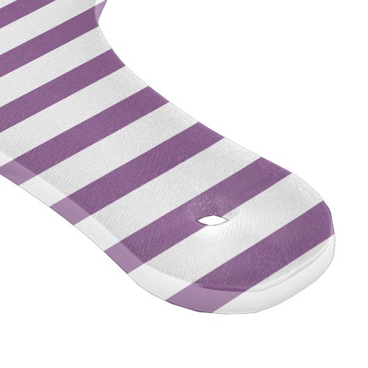 Kitchen classic lilac stripes Klassisch gestreift Snijplank (Hoek)