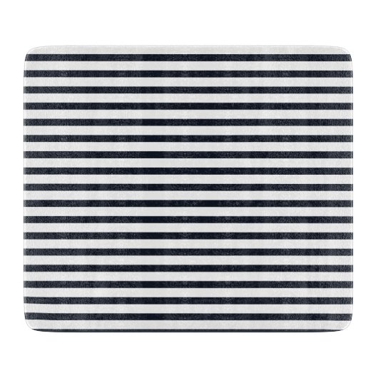 Kitchen classic stripes Klassisch gestreift Snijplank (Voorkant)