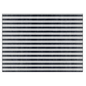 Kitchen classic stripes Klassisch gestreift Snijplank (Voorkant)