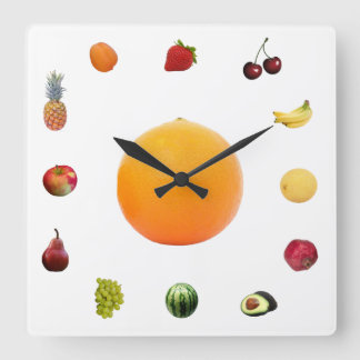 kitchen clock vierkante klok