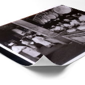 Kitchen Delmonico's restaurant, New York NY Poster (Hoek)