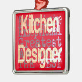 Kitchen Designer Extraordinaire Metalen Ornament (Links)