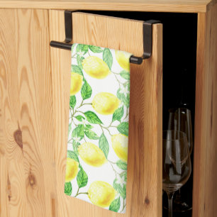 Kitchen Dish Towel-Lemons Theedoek