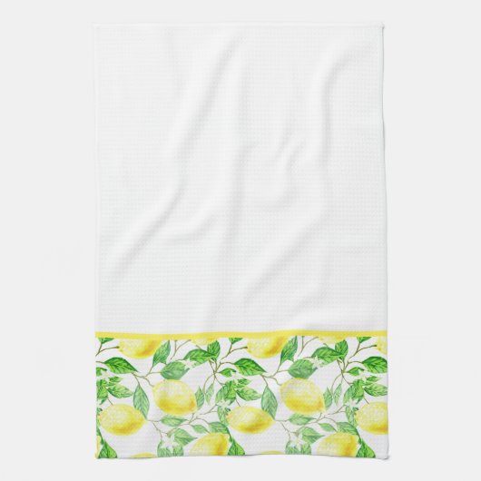 Kitchen Dish Towel-Lemons Theedoek (Verticaal)