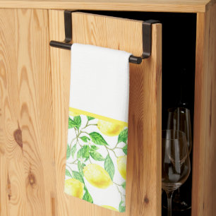Kitchen Dish Towel-Lemons Theedoek