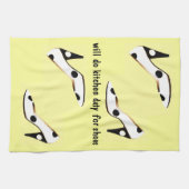 Kitchen Diva werkt voor schoenen Theedoek (Horizontaal)