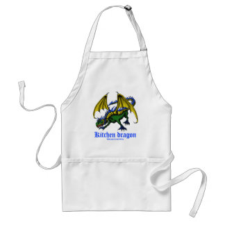 Kitchen dragon grappige apron standaard schort