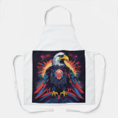 Kitchen Eagle afbeelding Schort (Voorkant)