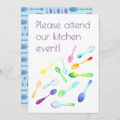 Kitchen Event Kaart (Voorkant / Achterkant)