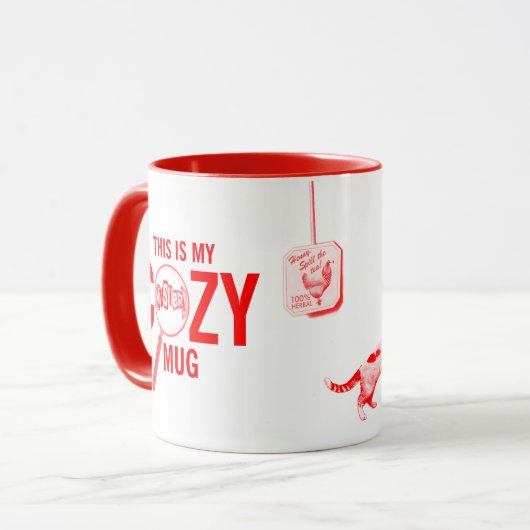 Kitchen Fatty Cozy Mystery Mok Diner Red (Voorkant links)