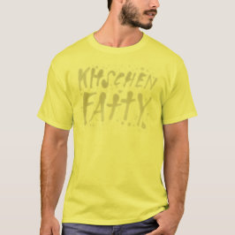 Kitchen Fatty Greasy Logo T-Shirt Yellow
