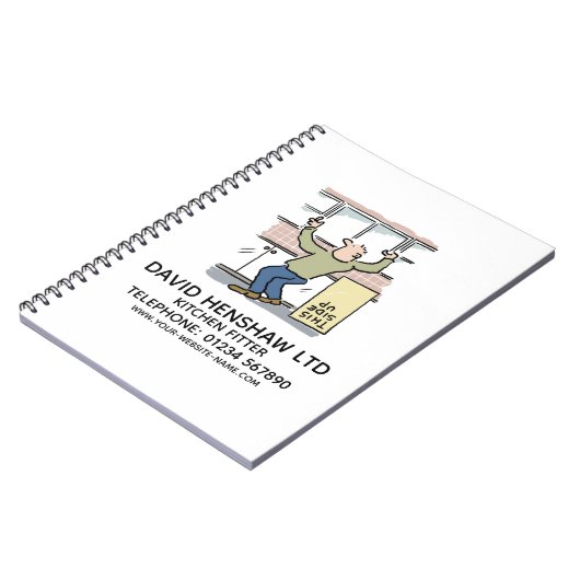 Kitchen Fitter Notitieboek (Linkerzijde)