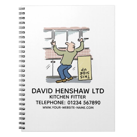 Kitchen Fitter Notitieboek (Voorkant)