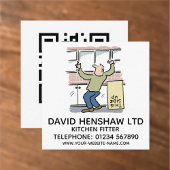Kitchen Fitter Vierkante Visitekaartje