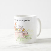 Kitchen Gardener - Corgi en Bunnies Koffiemok (Voorkant rechts)