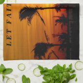 Kitchen Hand Towel Let Faith Arise Theedoek (Gevouwen)