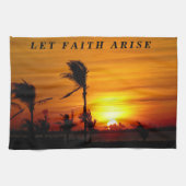 Kitchen Hand Towel Let Faith Arise Theedoek (Horizontaal)