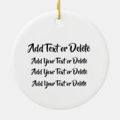 Kitchen Heart Keramisch Ornament (Achterkant)