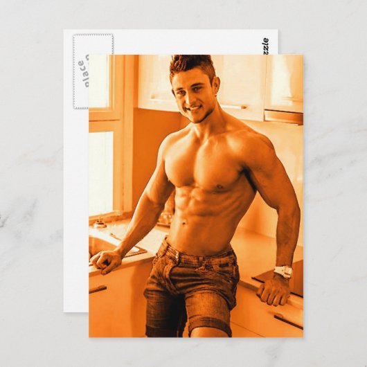 Kitchen Hunk BRZ Briefkaart (Voorkant / Achterkant)