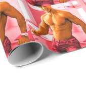 Kitchen Hunk RED Cadeaupapier (Rol Hoek)