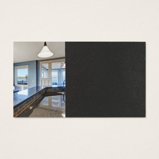 Kitchen Interior | Eigendomsbeheer Visitekaartje (Achterkant)