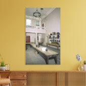 Kitchen Interior midden 18e eeuw Canvas Afdruk (Insitu (Woonkamer))