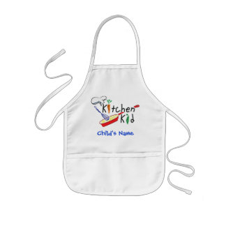 Kitchen Kind - Gepersonaliseerd Apron Kinder Schort