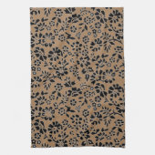 KITCHEN KROON MET KLOOF/BROWN EN ZWARTE KITCHEN THEEDOEK (Verticaal)