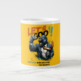 KITCHEN LET'S GOO LESSONS LEARN SPECIALTY MUG GROTE KOFFIEKOP