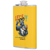KITCHEN LET'S GOO LESSONS LEARN VINYL WRAP FLASK  HEUPFLES (Links)