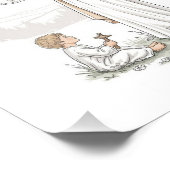 Kitchen Madonna, Catholic Photo Print Foto Afdruk (Hoek)