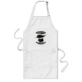 Kitchen Magicien Chef Cook Apron Lang Schort