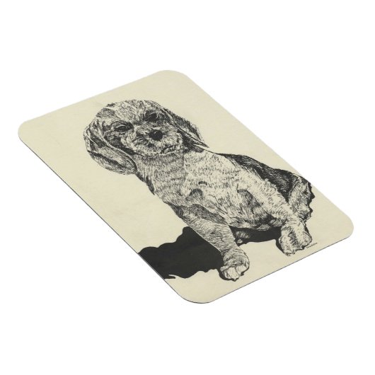 Kitchen Magnet, Cocker Spaniel Magneet (Rechterzijde)