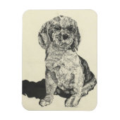Kitchen Magnet, Cocker Spaniel Magneet (Verticaal)