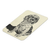 Kitchen Magnet, Cocker Spaniel Magneet (Linkerzijde)