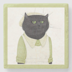 KITCHEN MAID CAT Marble Stone Onderzetter