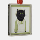 KITCHEN MAID CAT Premium Square Ornament (Rechts)