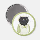 KITCHEN MAID CAT Round Magnet (Voorkant / Achterkant)