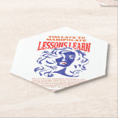 KITCHEN MANIPULATE LESSONS LEARN PAPER COASTER KARTONNEN ONDERZETTERS (Schuin)